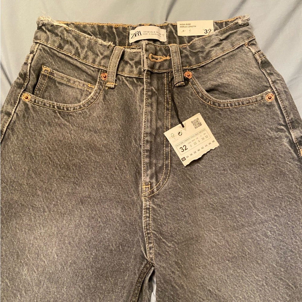 Gray Zara jeans , brand new with tags